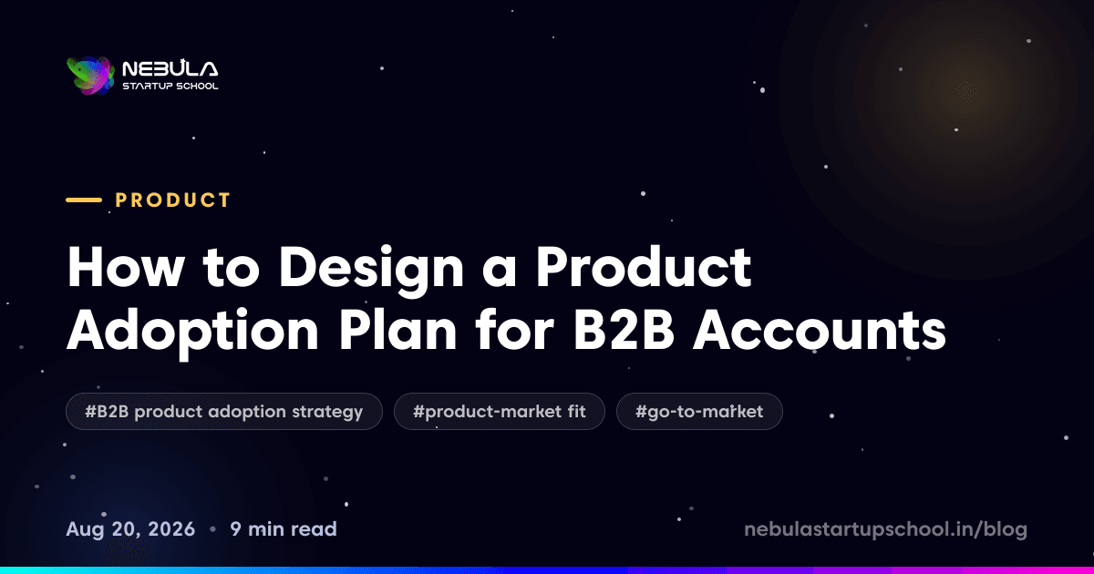 How to Design a Product Adoption Plan for B2B Accounts