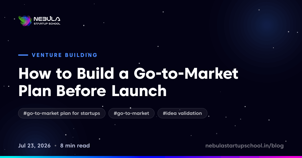 How to Build a Go-to-Market Plan Before Launch