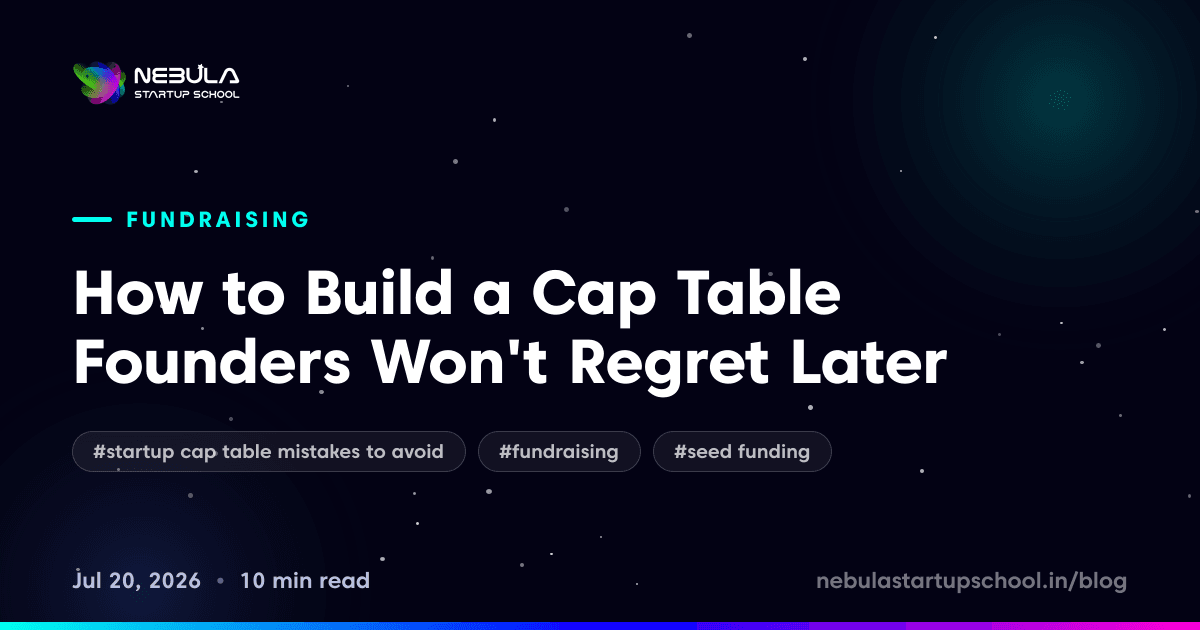 How to Build a Cap Table Founders Won't Regret Later