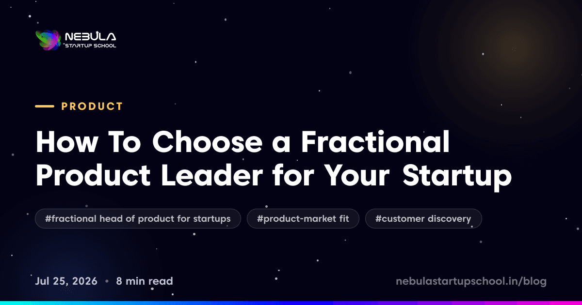 How To Choose a Fractional Product Leader for Your Startup