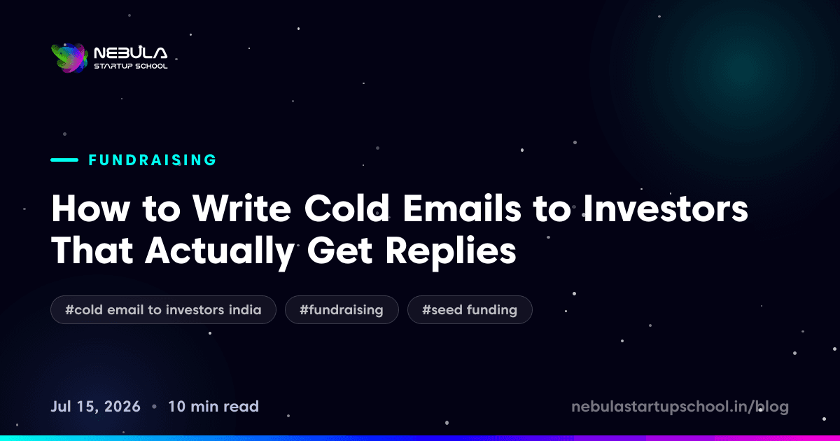 How to Write Cold Emails to Investors That Actually Get Replies