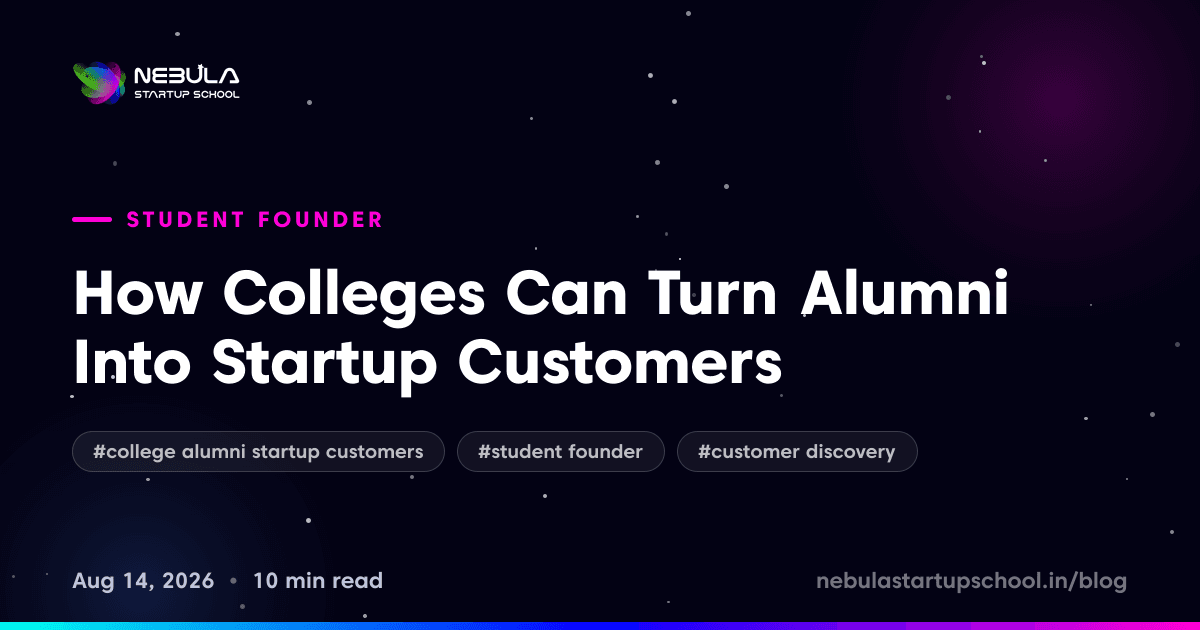 How Colleges Can Turn Alumni Into Startup Customers