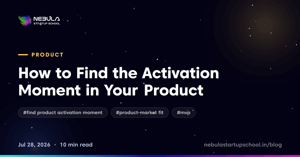 How to Find the Activation Moment in Your Product