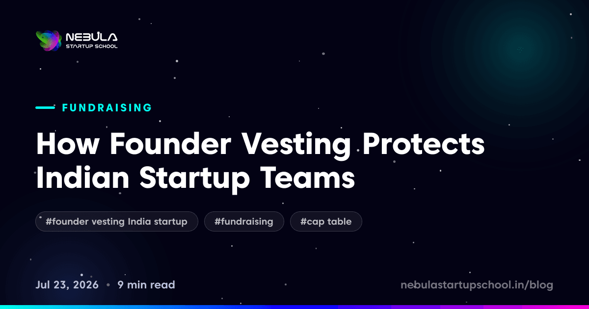 How Founder Vesting Protects Indian Startup Teams