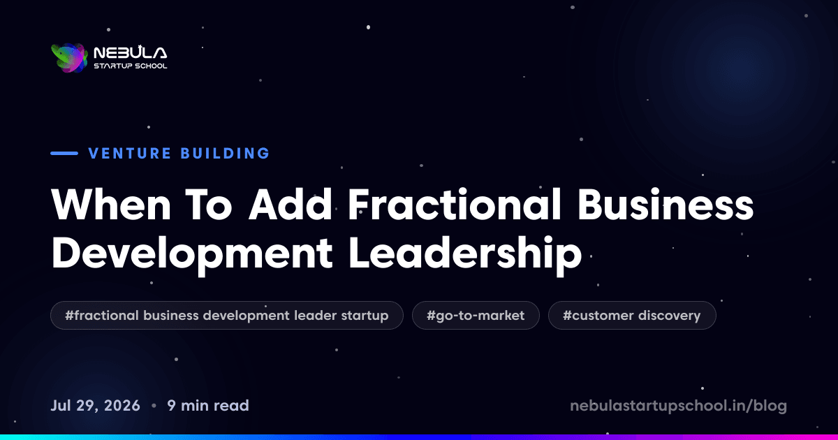 When To Add Fractional Business Development Leadership