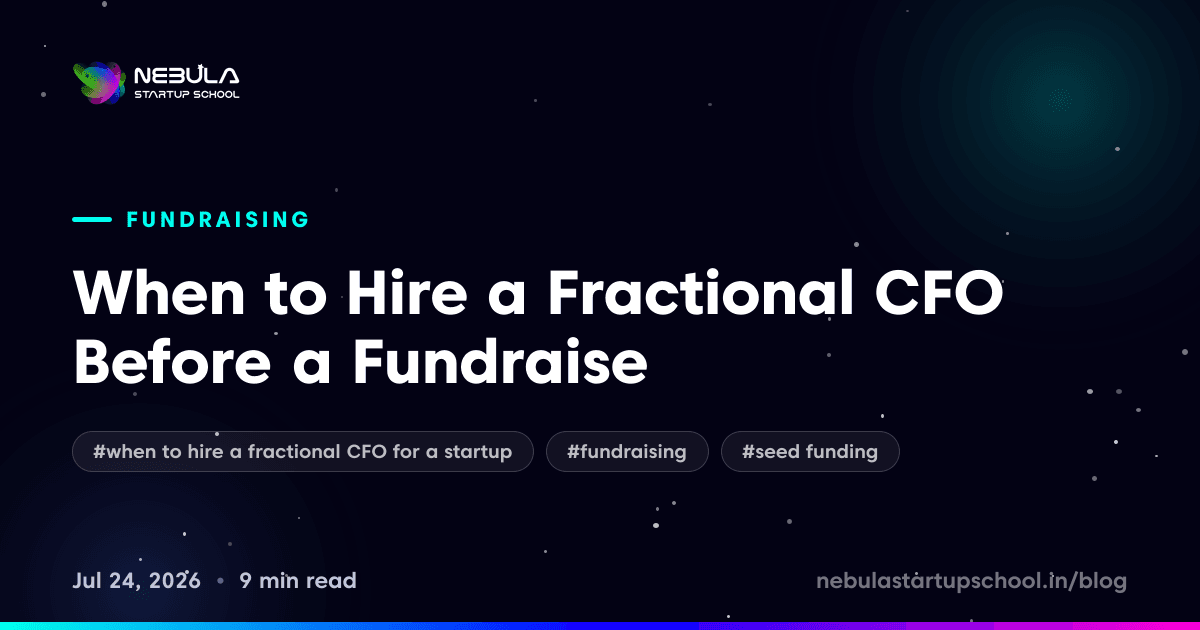 When to Hire a Fractional CFO Before a Fundraise