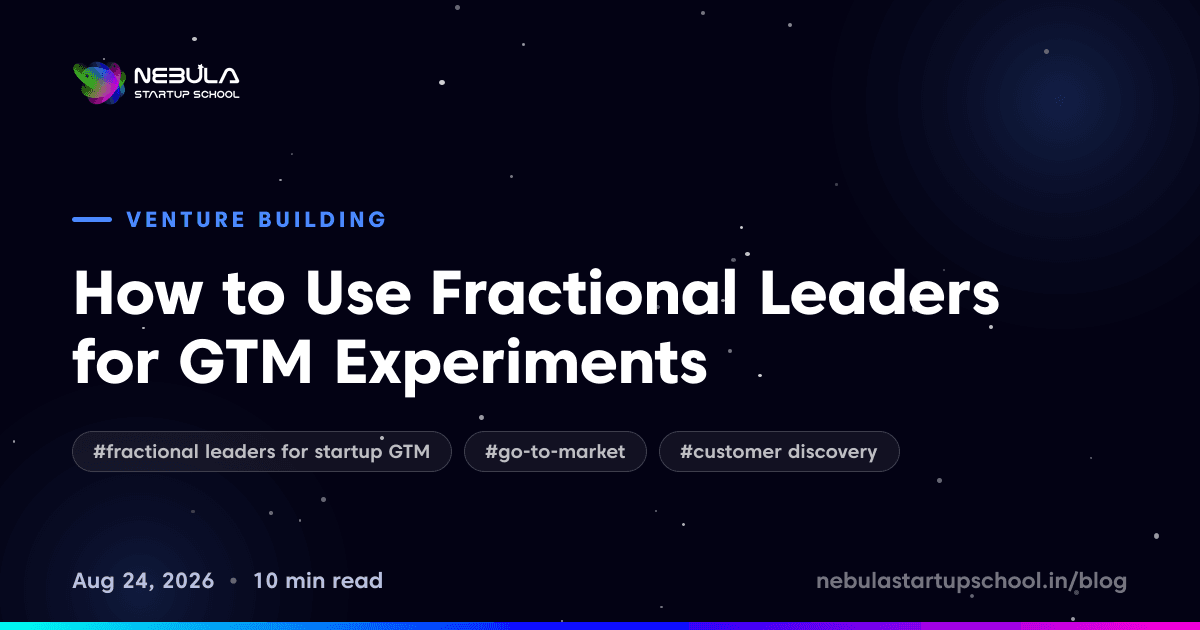 How to Use Fractional Leaders for GTM Experiments