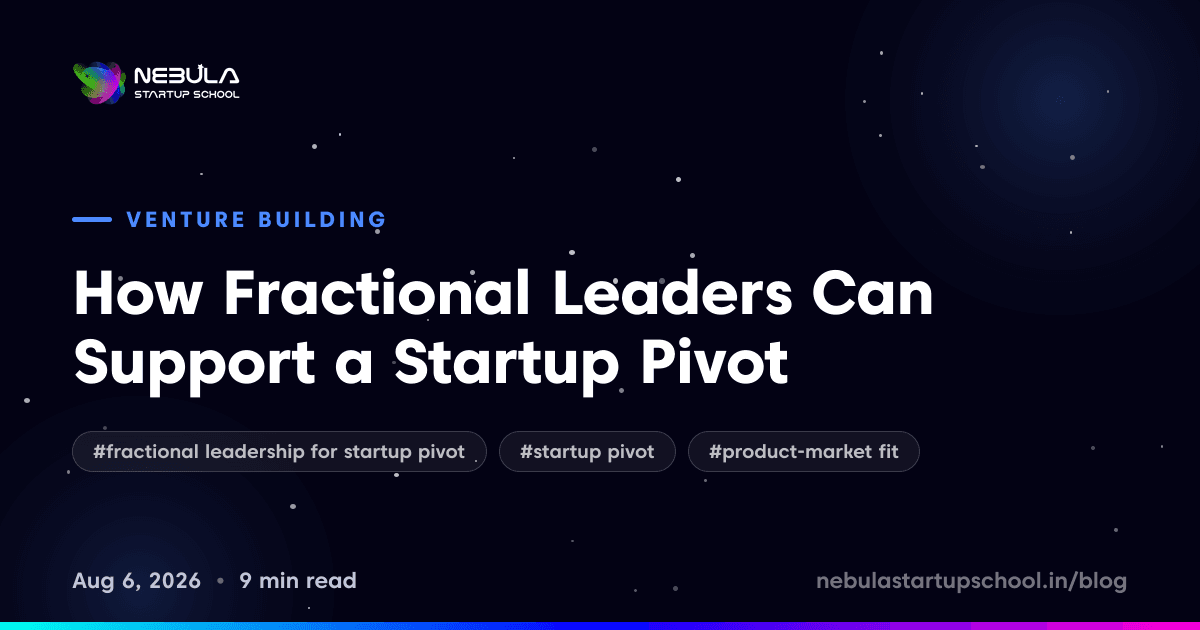 How Fractional Leaders Can Support a Startup Pivot