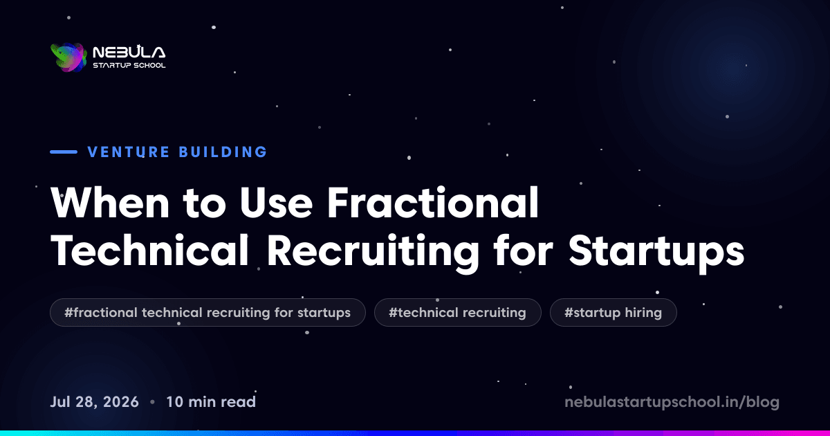 When to Use Fractional Technical Recruiting for Startups