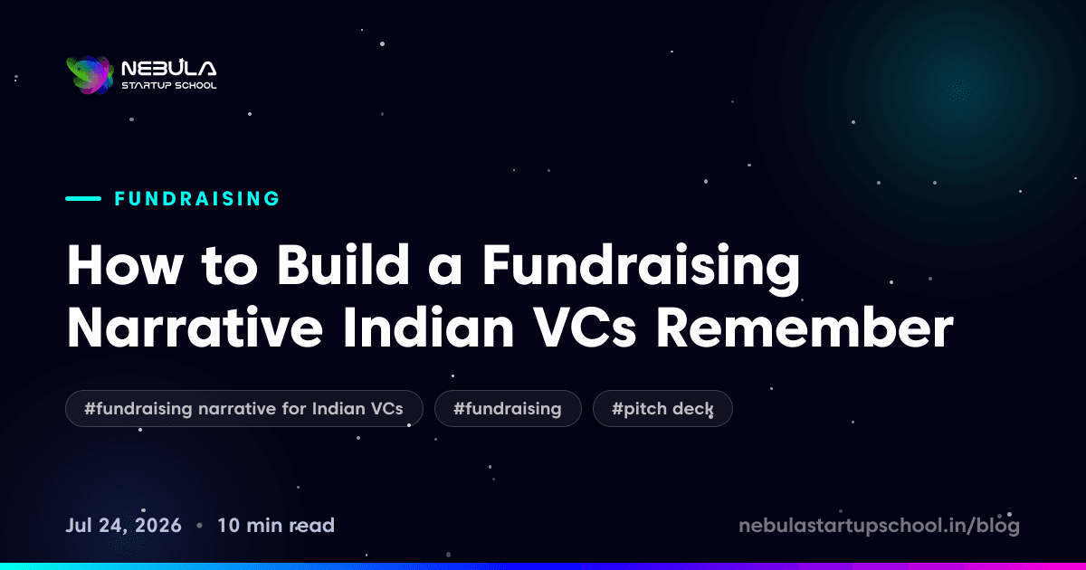 How to Build a Fundraising Narrative Indian VCs Remember