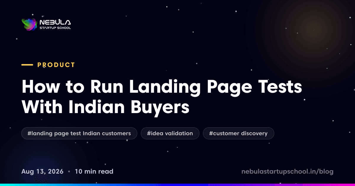 How to Run Landing Page Tests With Indian Buyers