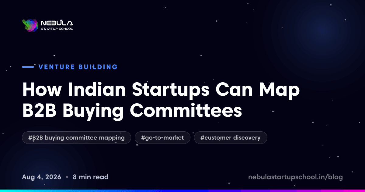 How Indian Startups Can Map B2B Buying Committees
