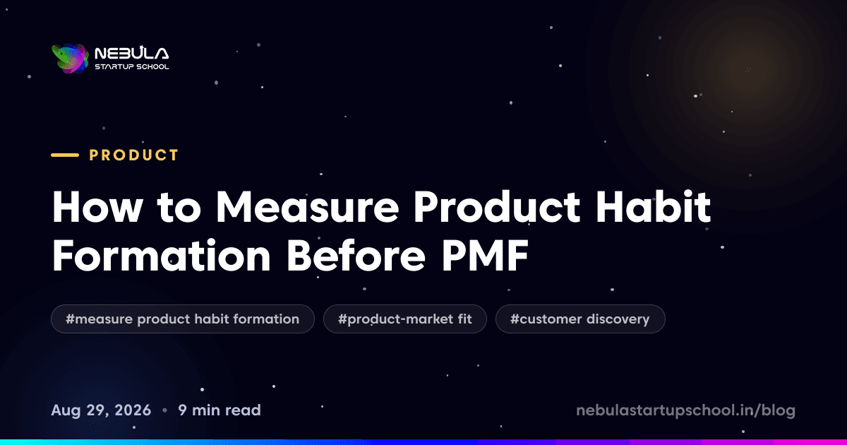 How to Measure Product Habit Formation Before PMF
