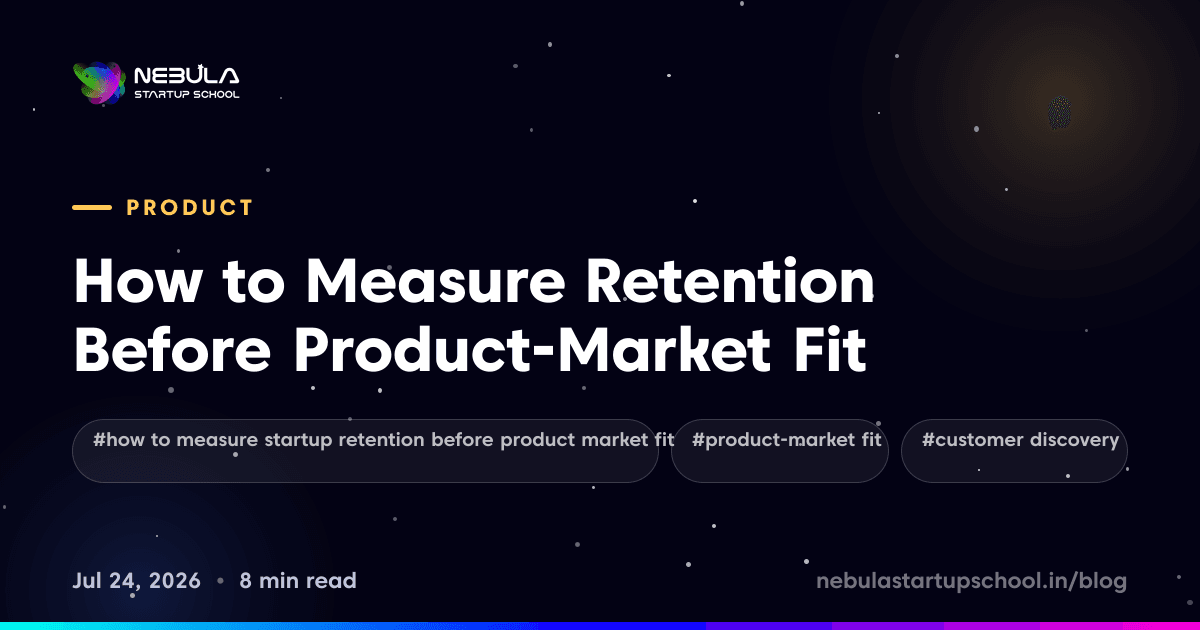 How to Measure Retention Before Product-Market Fit