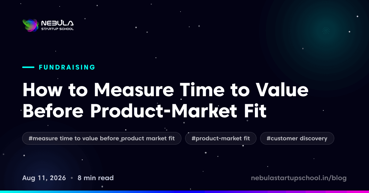 How to Measure Time to Value Before Product-Market Fit