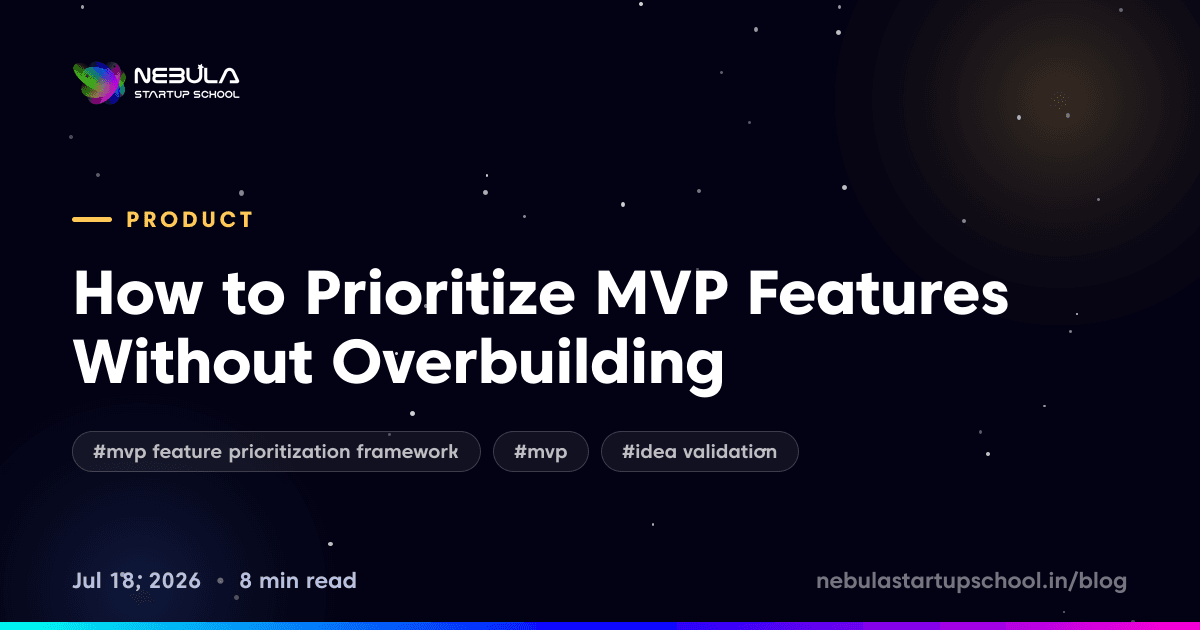 How to Prioritize MVP Features Without Overbuilding