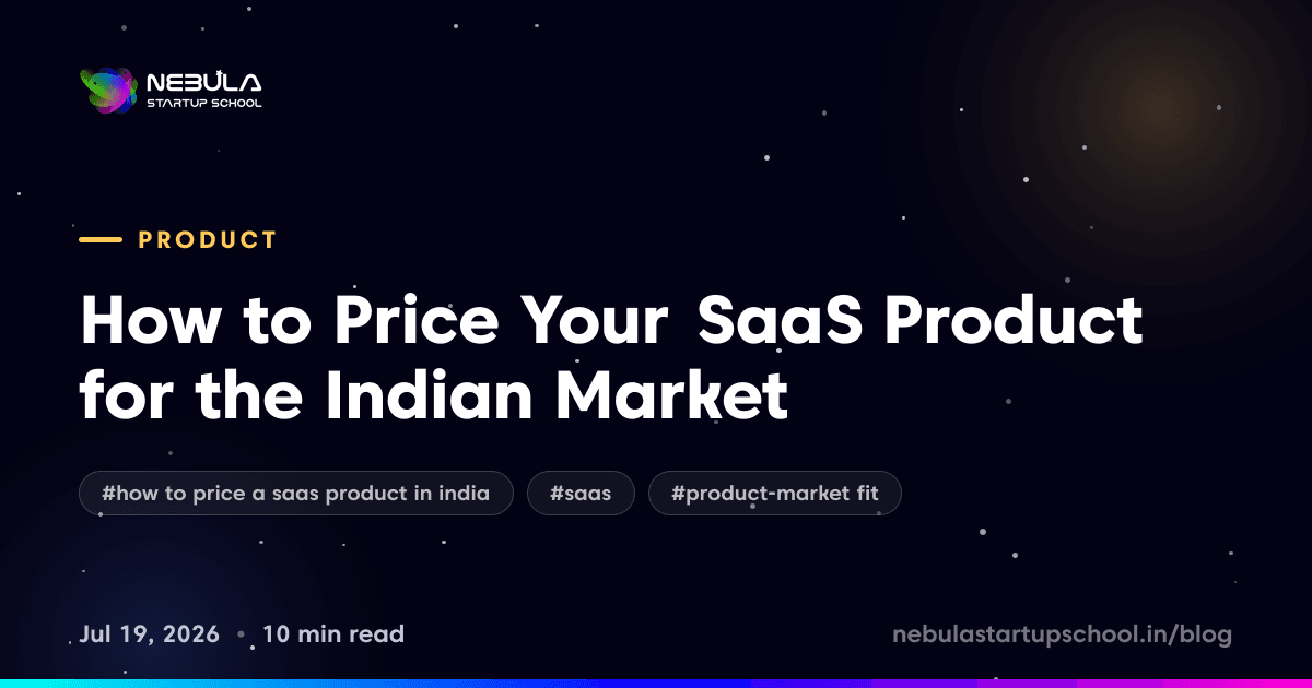 How to Price Your SaaS Product for the Indian Market