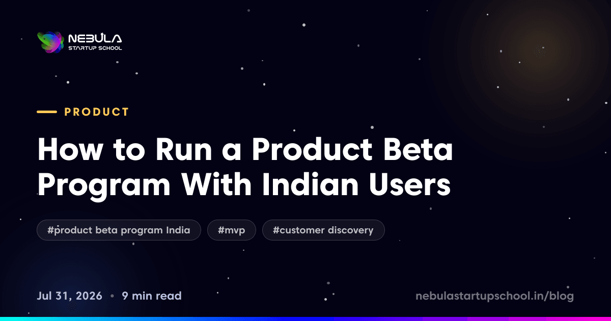 How to Run a Product Beta Program With Indian Users