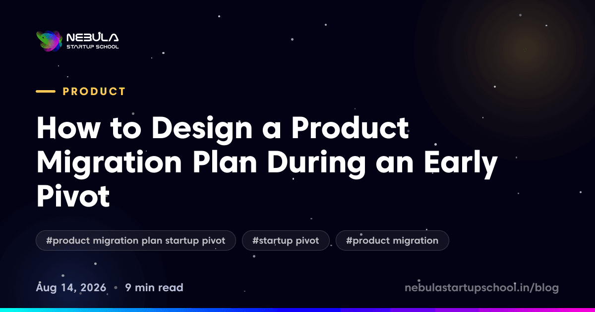 How to Design a Product Migration Plan During an Early Pivot