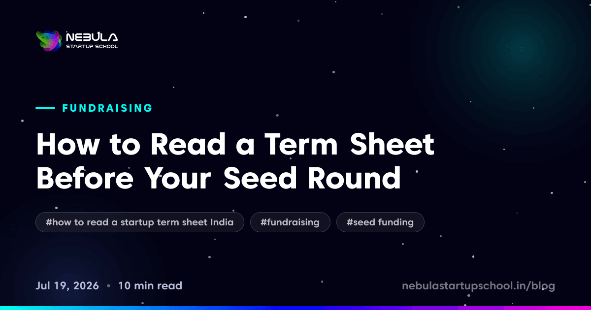 How to Read a Term Sheet Before Your Seed Round