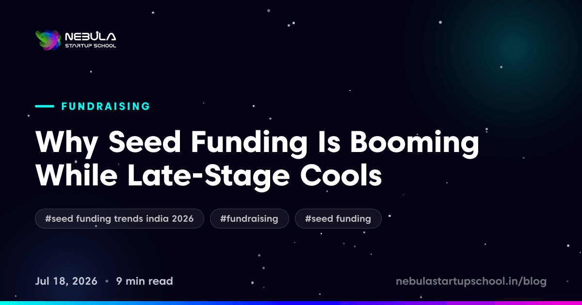 Why Seed Funding Is Booming While Late-Stage Cools
