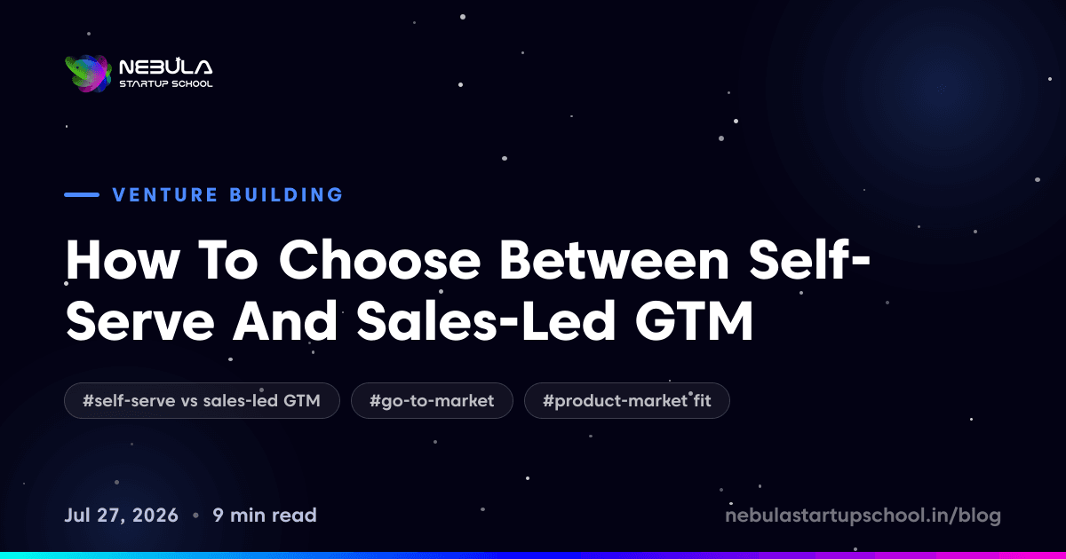 How To Choose Between Self-Serve And Sales-Led GTM