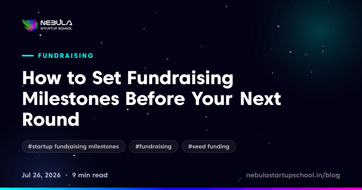 How to Set Fundraising Milestones Before Your Next Round