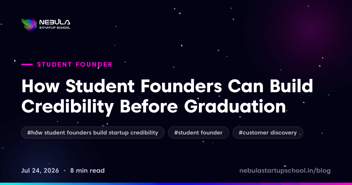 How Student Founders Can Build Credibility Before Graduation