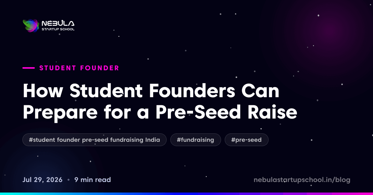 How Student Founders Can Prepare for a Pre-Seed Raise