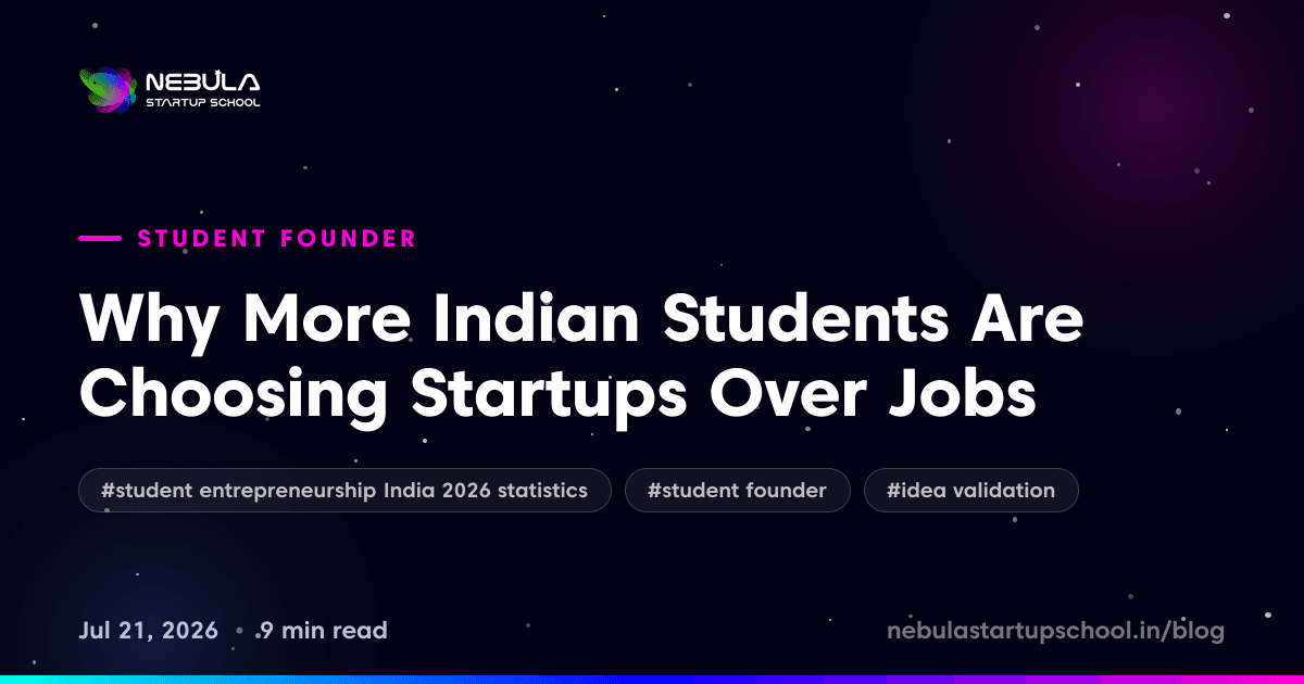 Why More Indian Students Are Choosing Startups Over Jobs