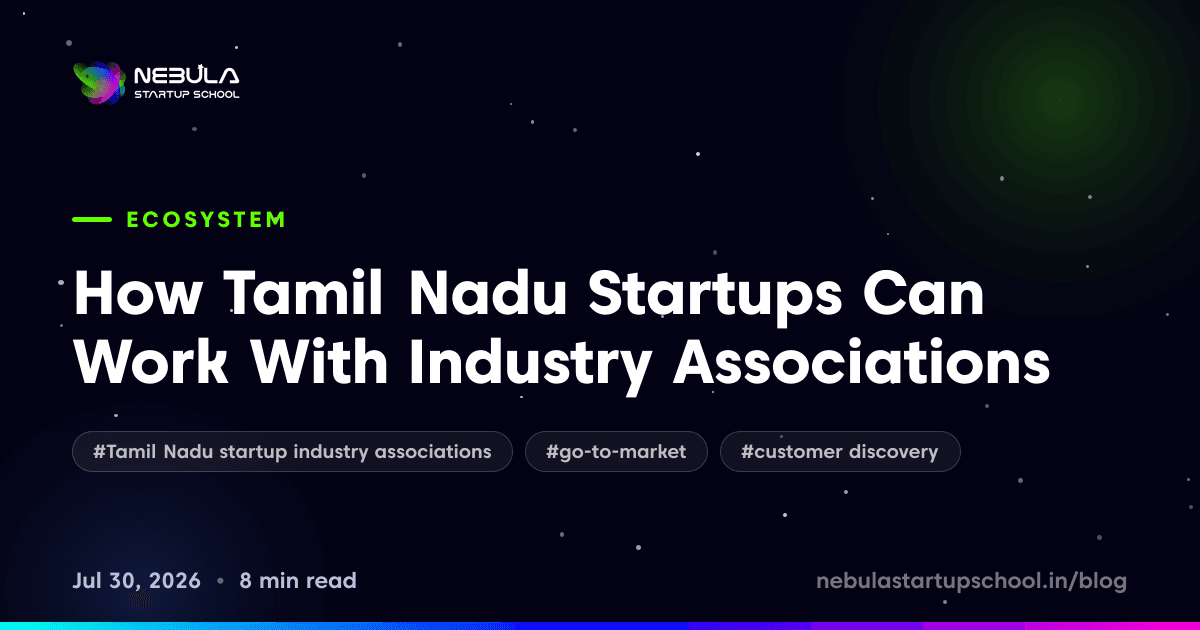 How Tamil Nadu Startups Can Work With Industry Associations