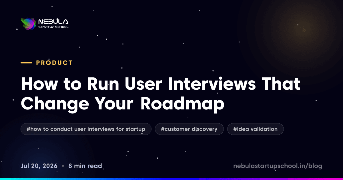 How to Run User Interviews That Change Your Roadmap