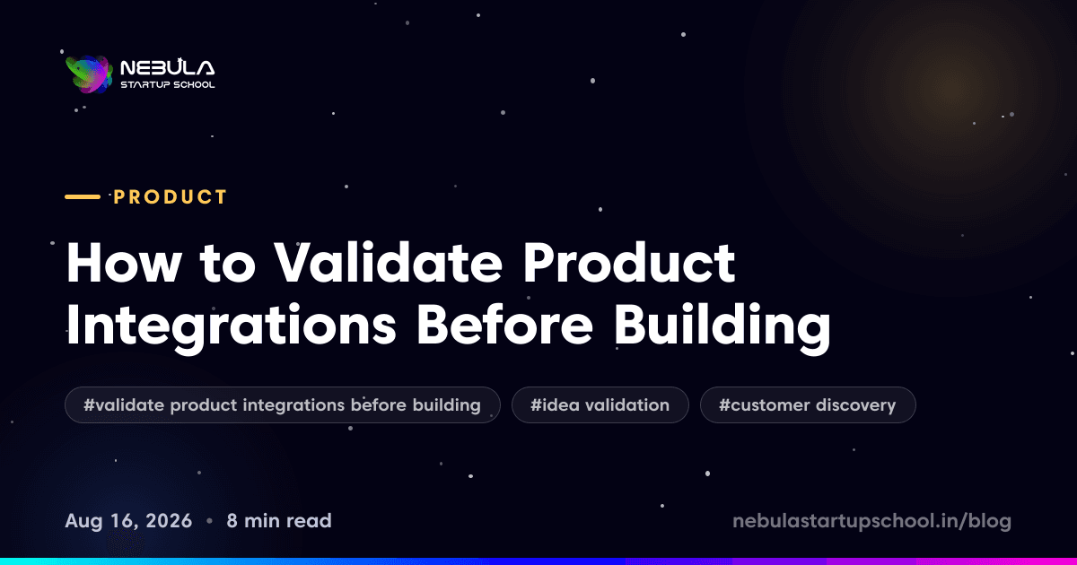How to Validate Product Integrations Before Building