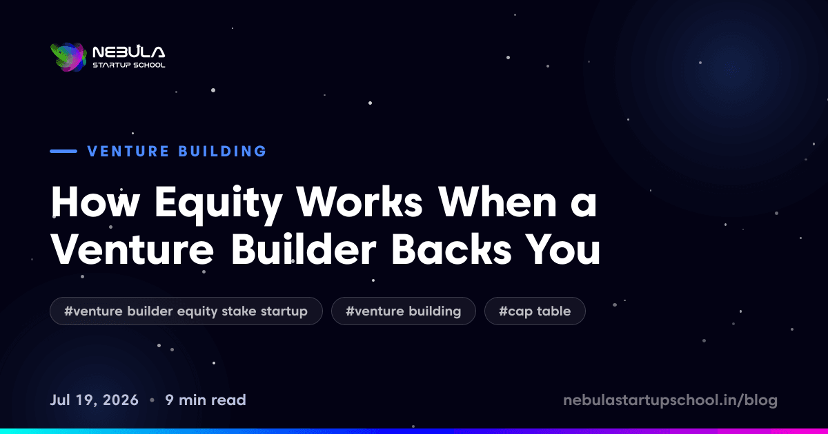 How Equity Works When a Venture Builder Backs You